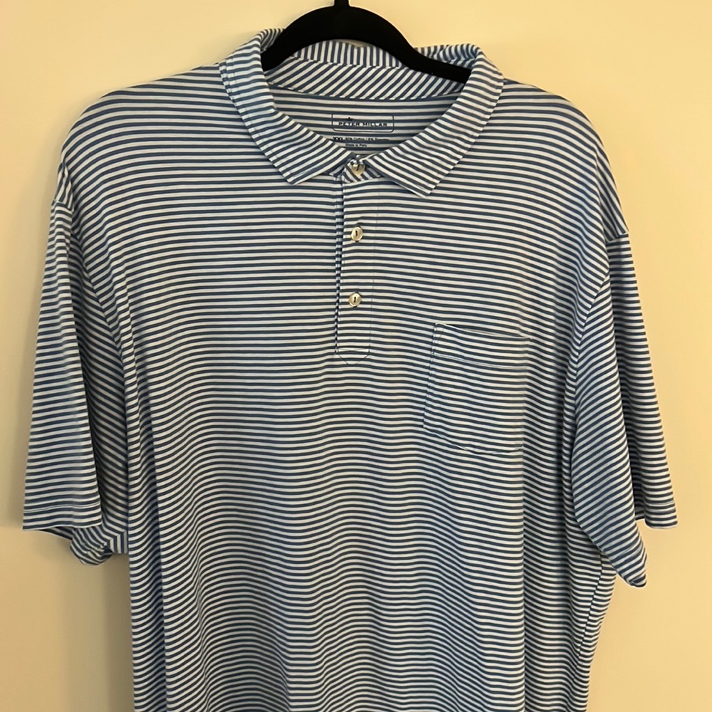 Peter Millar seaside collection pocket polo